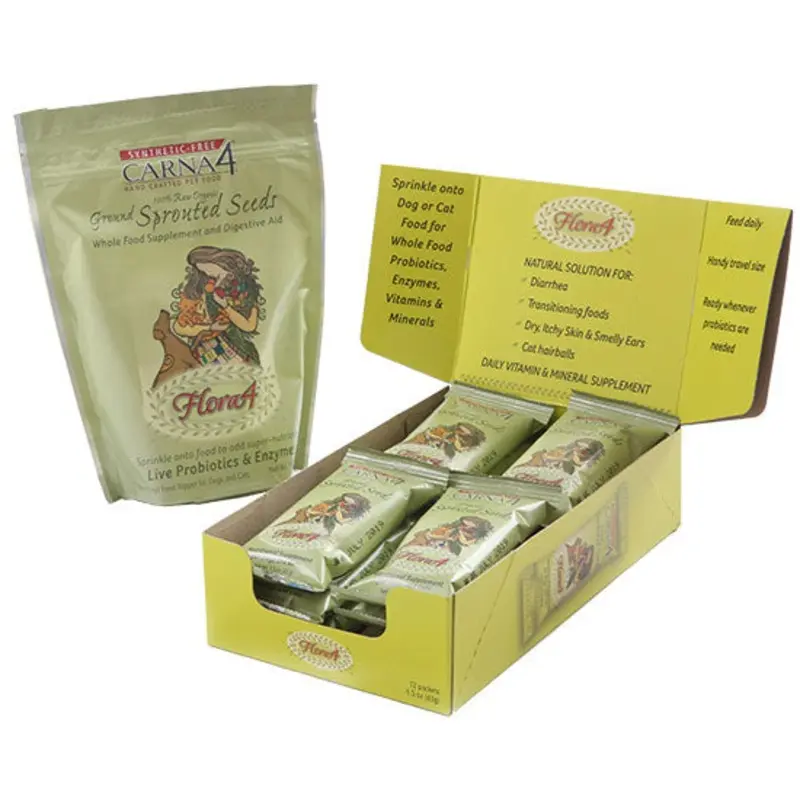 Carna4 Flora4 Sprouted Seed Topper 18z