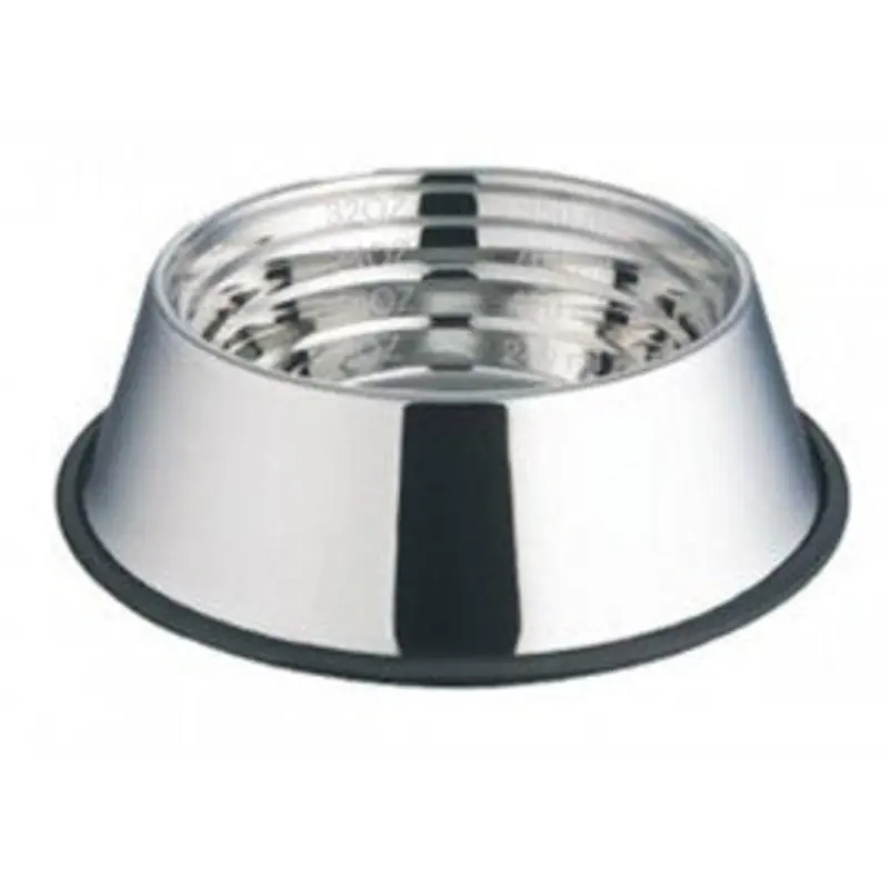 Indipets Capacity Stainless No Tip Dish