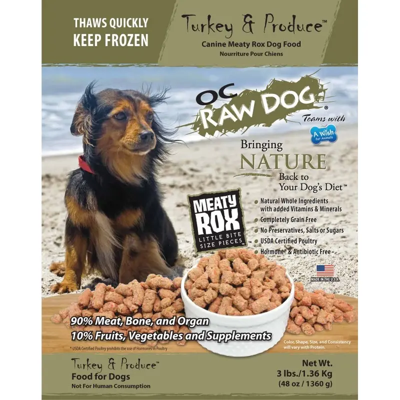 OC Raw Frozen Rox Turkey Produce