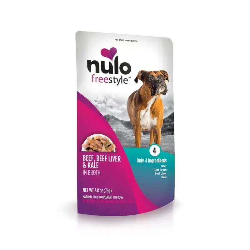 Nulo Dog Beef Liver Kale Pouch 2.8oz