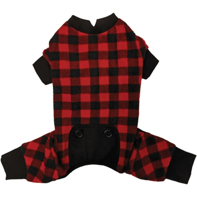 Fashion Pet Buffalo Plaid Red PJ's
