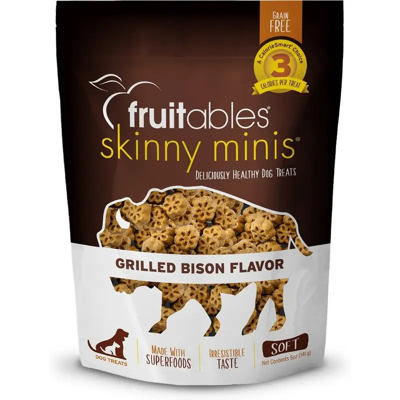 Fruitables Skinny Bison Treat 5oz