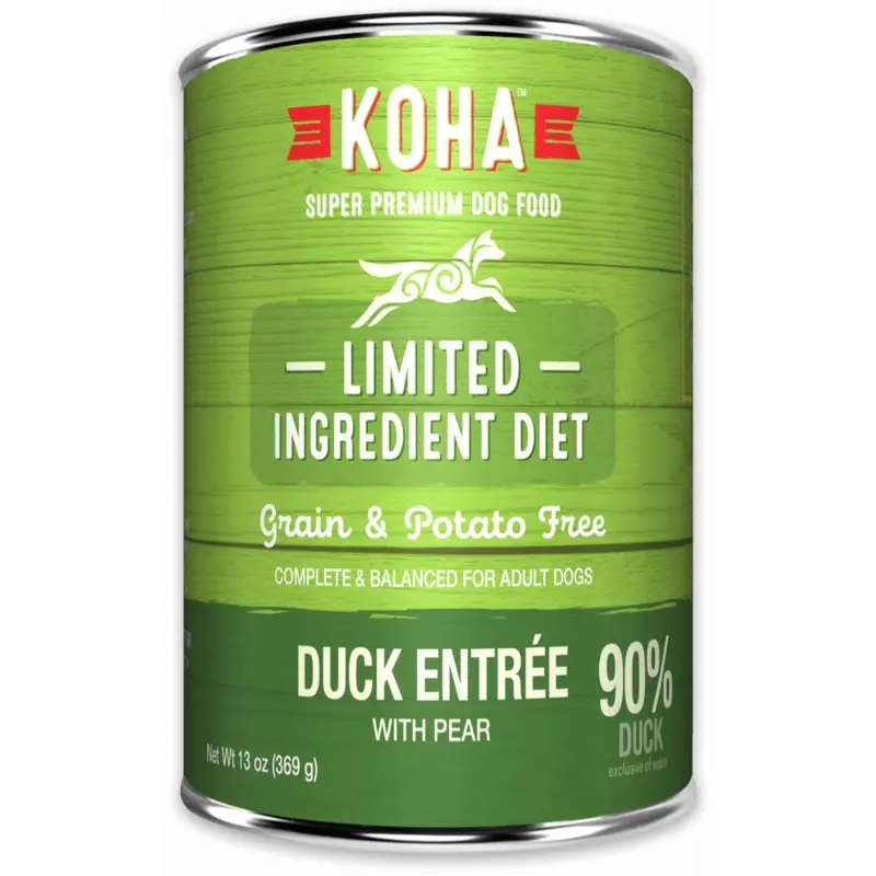 KOHA Dog GF LID 90% Duck 13oz