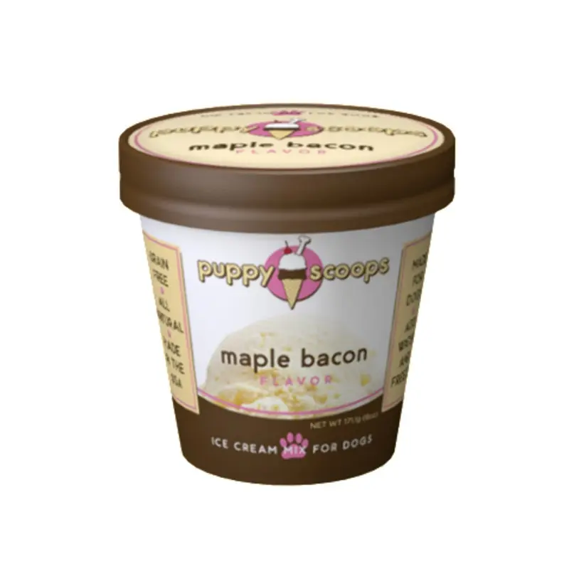 Puppy Scoops Ice Cream Maple Bacon