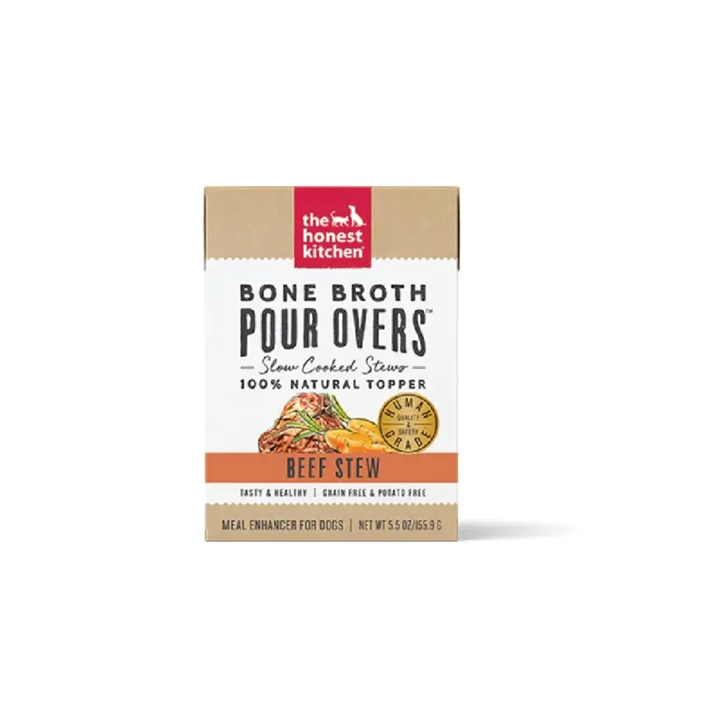 Honest Kitchen Pour Over Bone Broth Beef 5.5oz