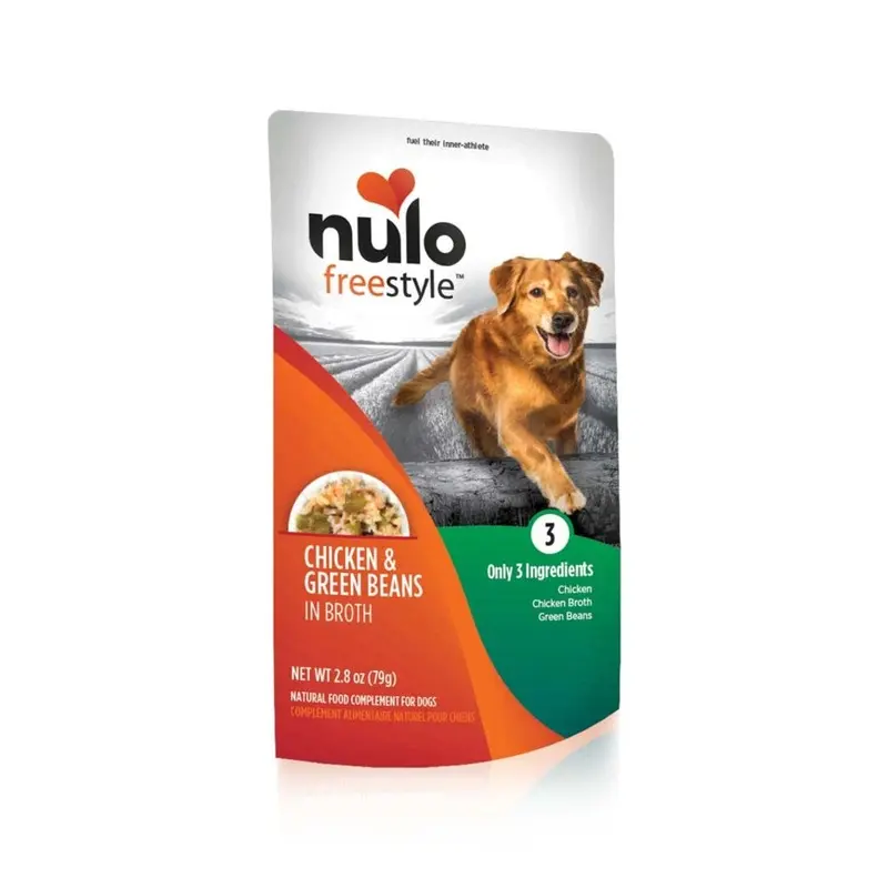 Nulo Dog Chicken Green Bean Pouch 2.8oz