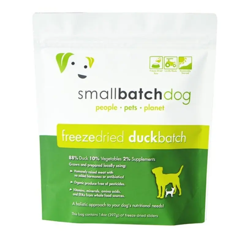 Small Batch K9 Freeze Dried Duck Sliders 14oz*