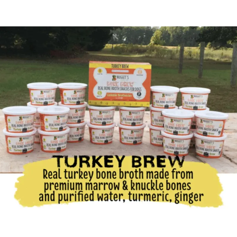 Nugget's Bone Brew Turkey 4oz 4pk