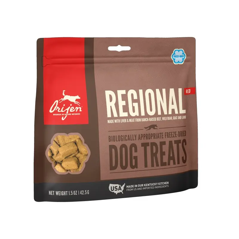 Orijen Dog Treat USA Regional Red