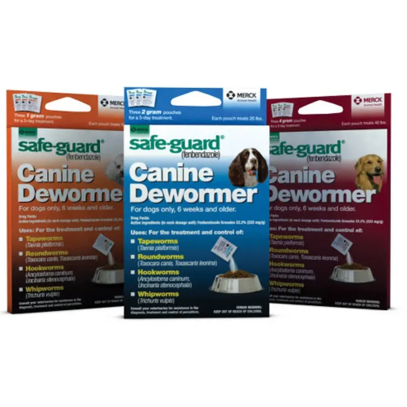 Safeguard 4 Canine Dewormer Granules