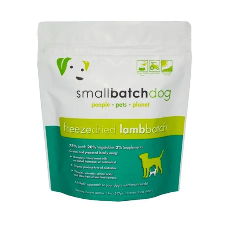 Small Batch K9 Freeze Dried Lamb Sliders 14oz*
