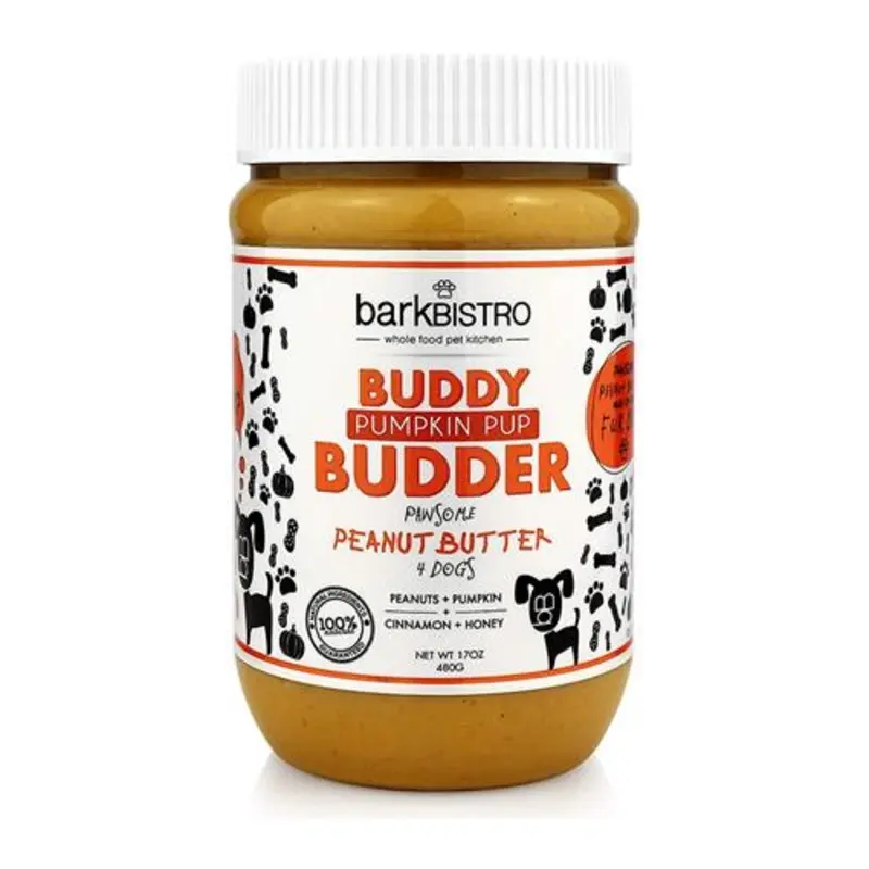 Bark Bistro Buddy Budder Pumpkin Pup