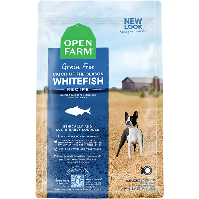 Open Farm Dog GF Catch Whitefish Green Lentil