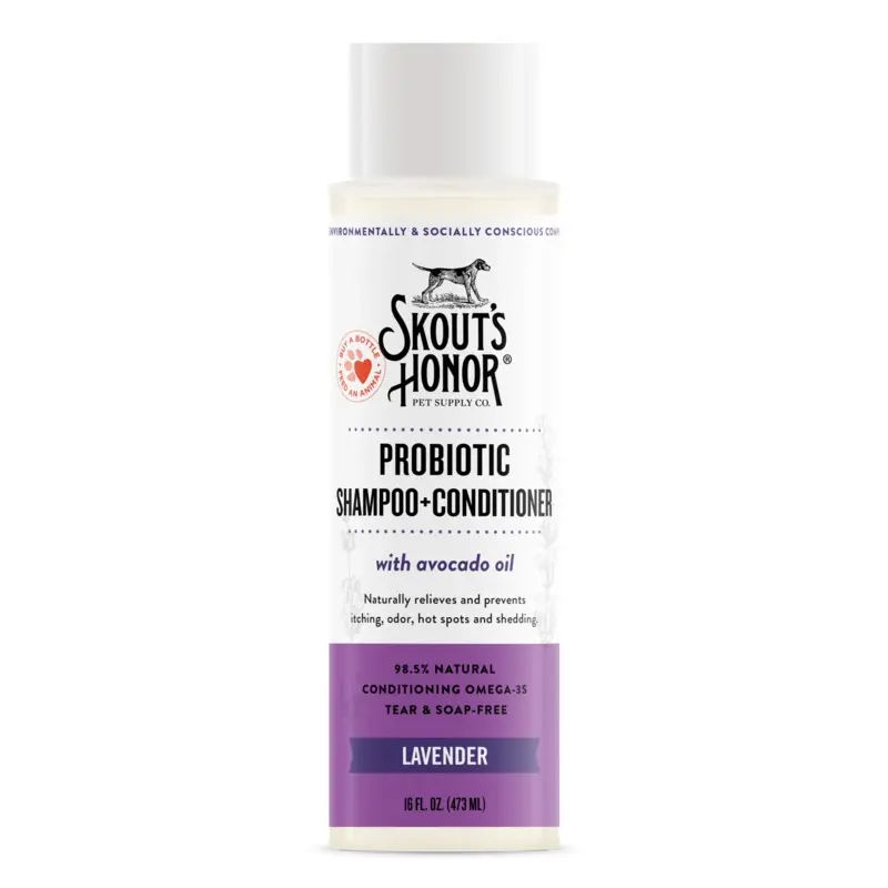 Skout's Honor Shampoo/Conditioner Lavender 16oz