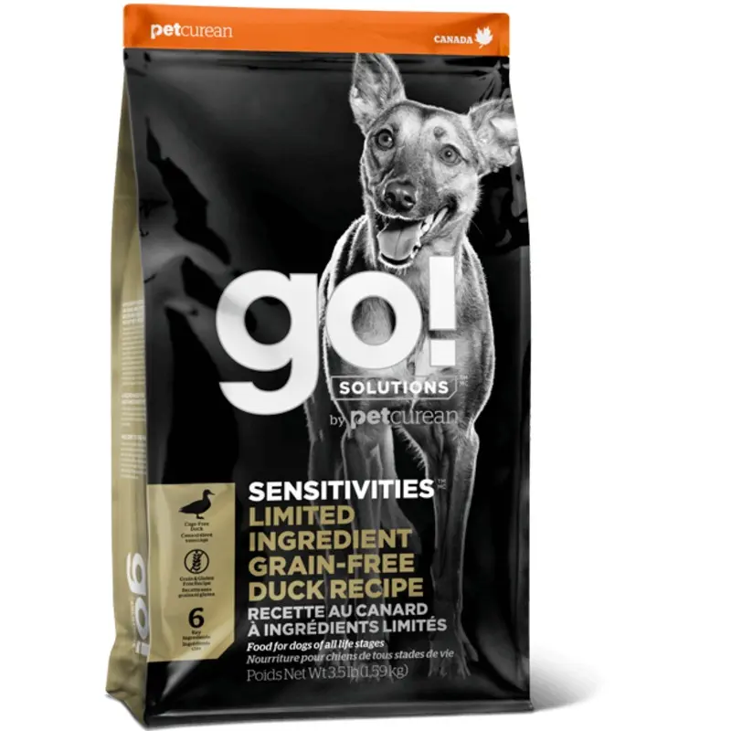 Go! Dog Sensitivities GF LID Duck