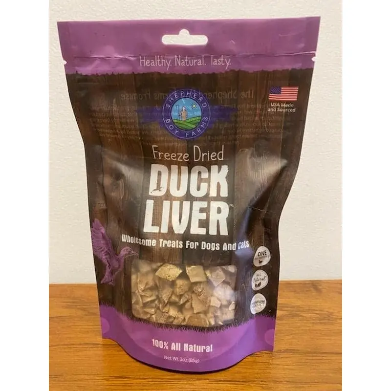 Shepherd Boy Freeze Dried Duck Liver