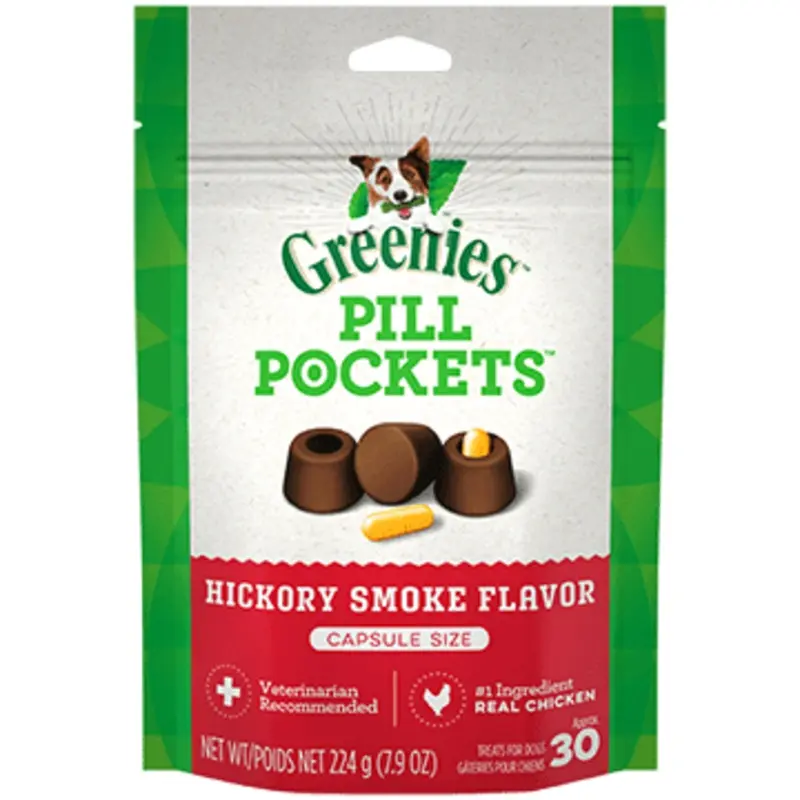 Greenies Pill Pockets Hickory Smoke Dog