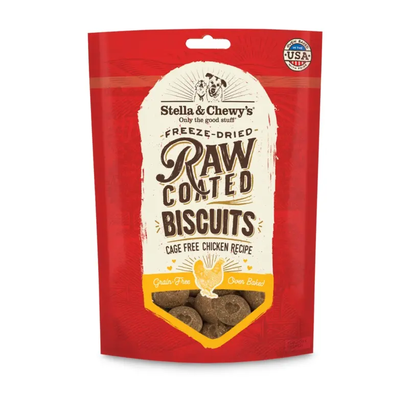 Stella & Chewy's Raw Coated Biscuits Chicken