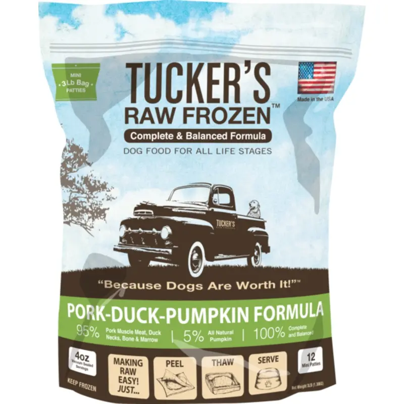 Tucker's Frozen GF Pork Duck