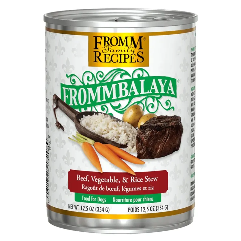 Fromm Frommbalaya K9 Cans Beef Rice 12.5oz