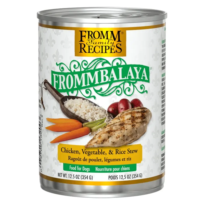 Fromm Frommbalaya K9 Cans Chicken Rice 12.5oz
