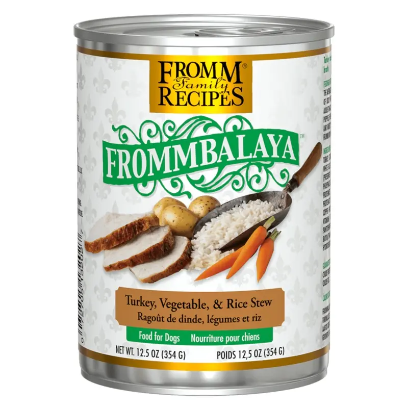 Fromm Frommbalaya K9 Cans Turkey Rice 12.5oz