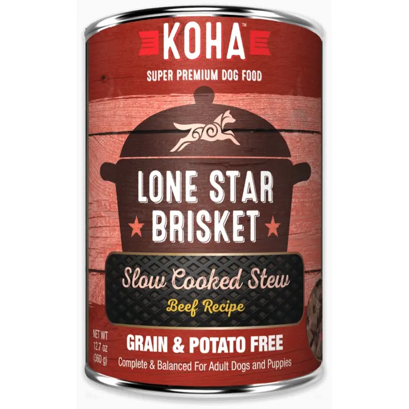 KOHA Dog GF Stew Lone Star 12.7oz