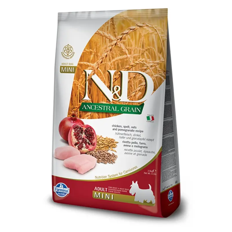 Farmina N&D K9 AG Chicken Pomegranate Adult Mini