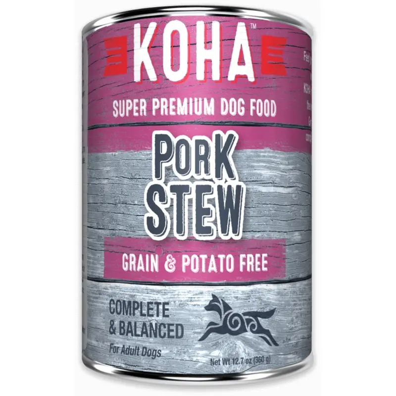 KOHA Dog GF Stew Pork 12.7oz