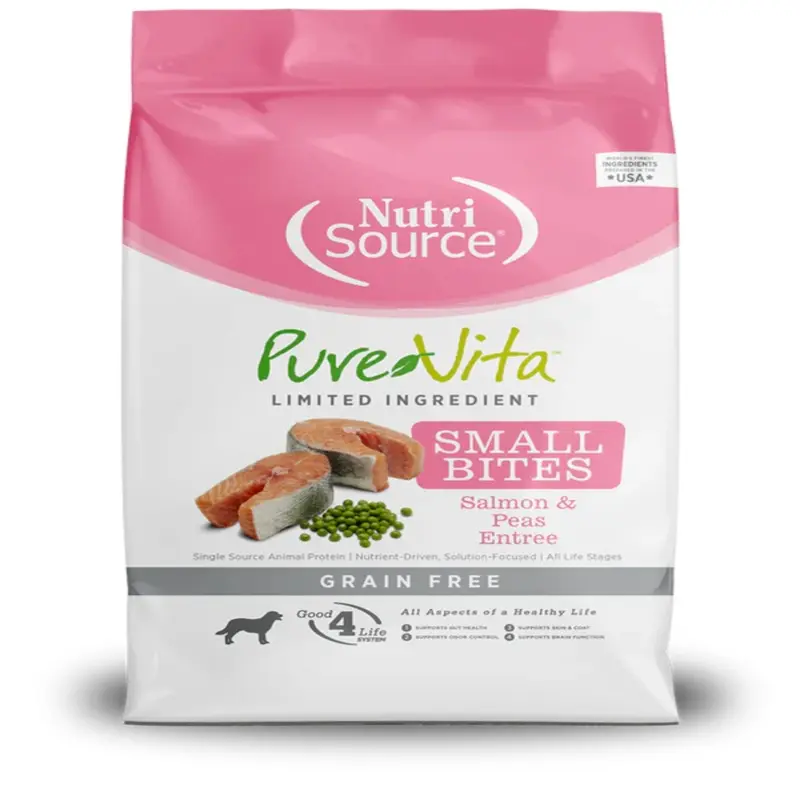 PureVita GF Salmon Pea Dog Small Bites