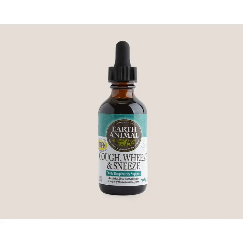 Earth Animal Cough Wheeze & Sneeze 2oz