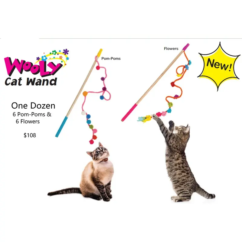 Chilly Dog Wooly Cat Wand