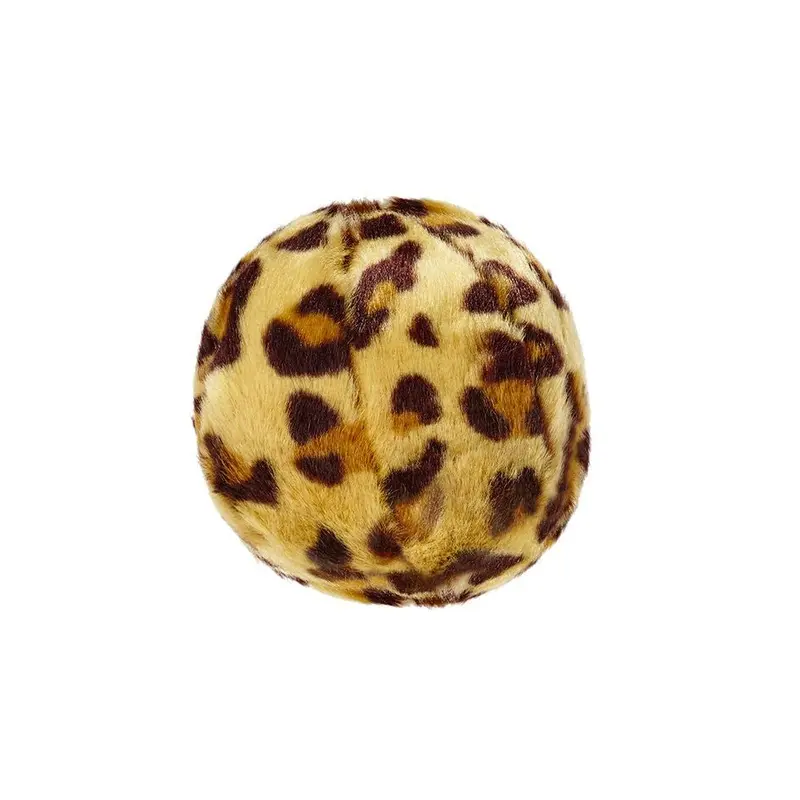 Fluff & Tuff Leopard Ball Small