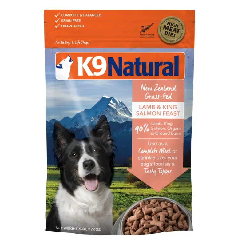 K9 Natural Freeze Dried Lamb and Salmon