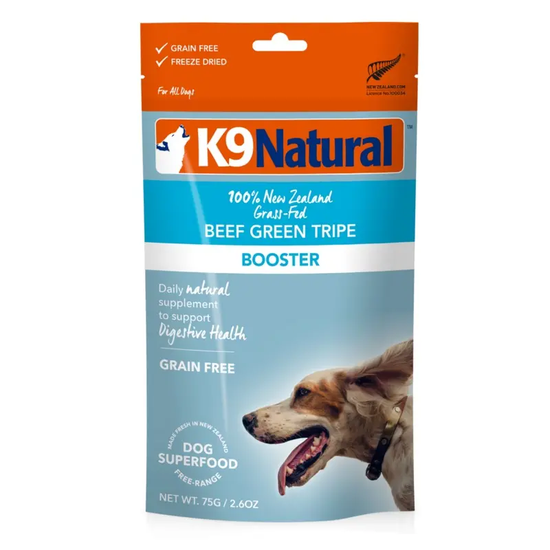 K9 Natural Freeze Dry Beef Green Tripe Topper