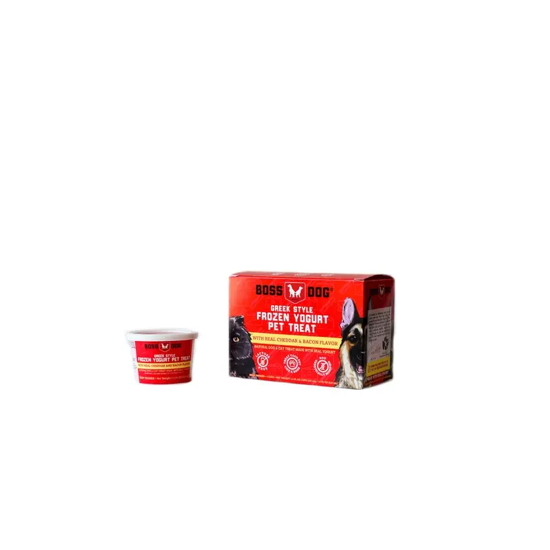 Boss Dog Frozen Yogurt Cheddar Bacon