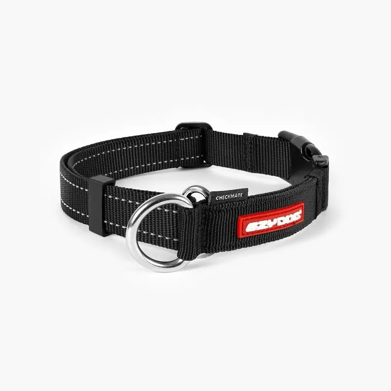 EzyDog Checkmate Collar Black