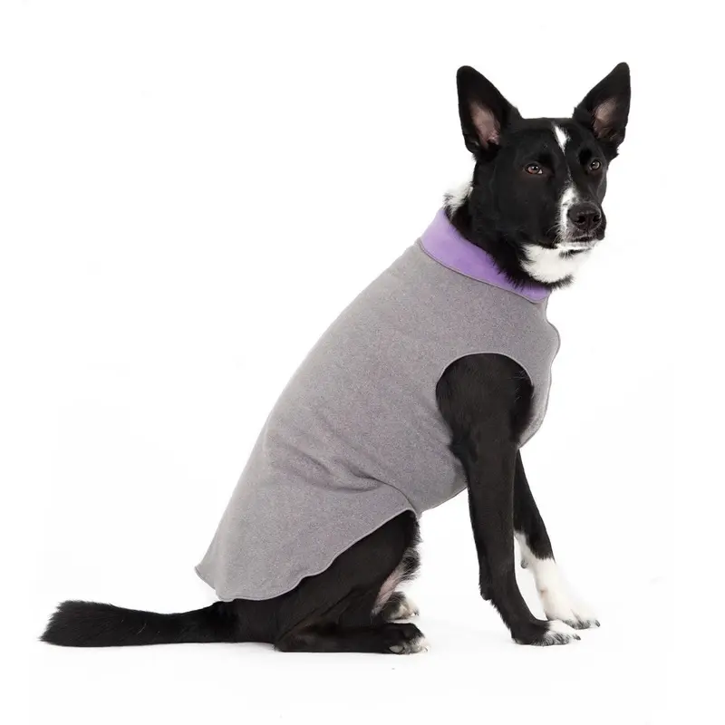 Goldpaw Double Fleece Charcoal/Lavender