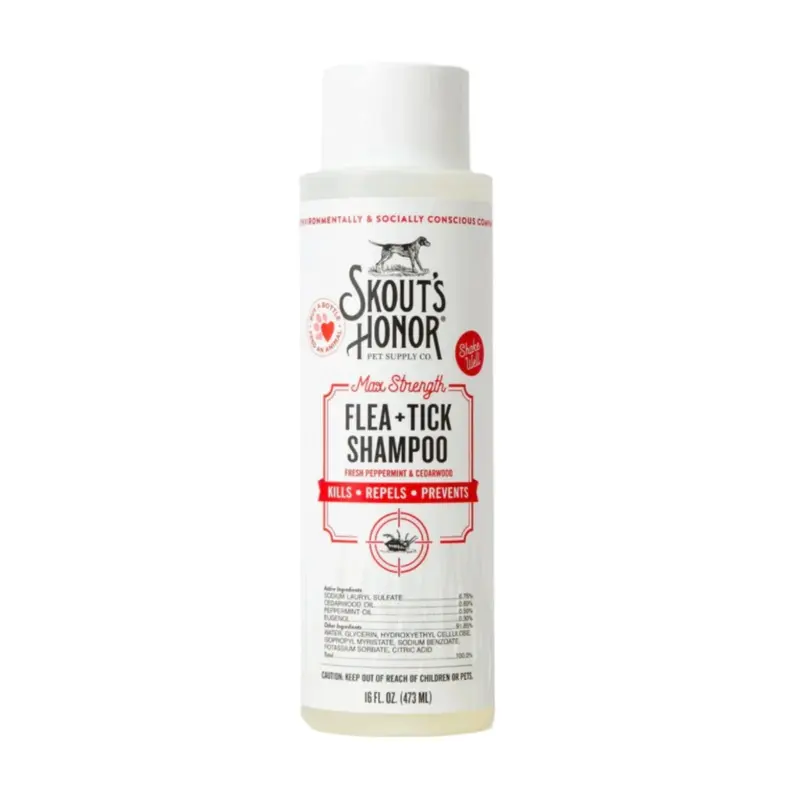 Skout's Honor Shampoo Flea & Tick 16oz