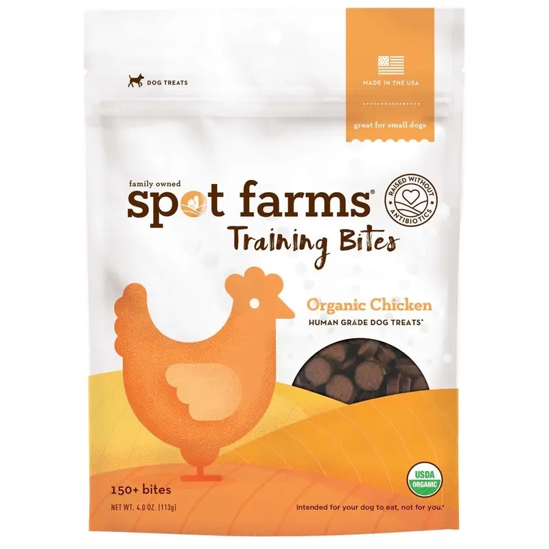 Spot Farms Grain Free Chicken Training Bites 4oz*