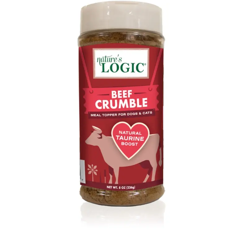 Nature's Logic Beef Crumble Topper 8oz