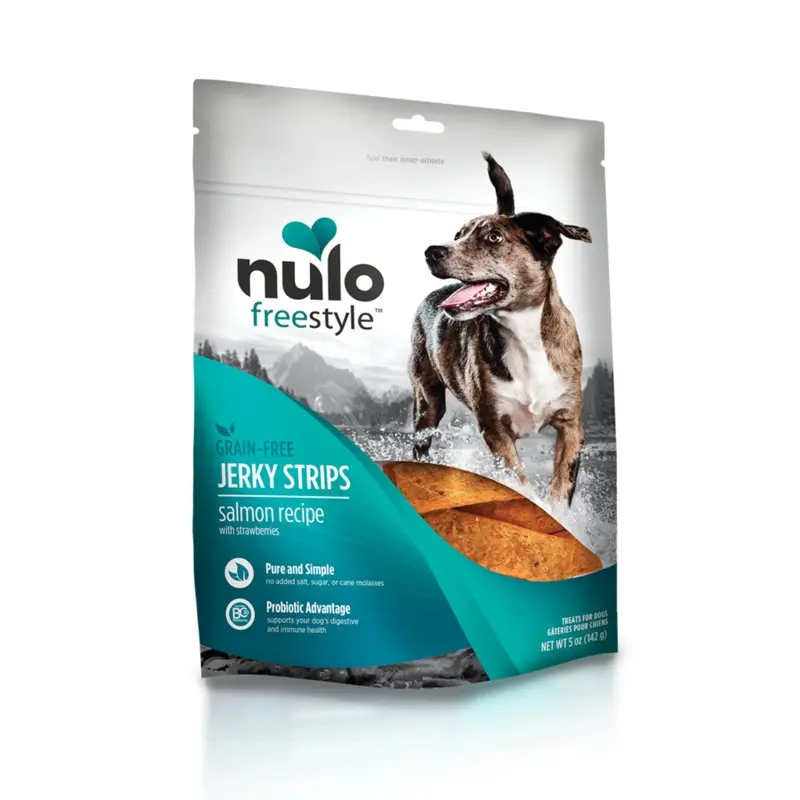 Nulo Freestyle Jerky Strips Salmon 5oz