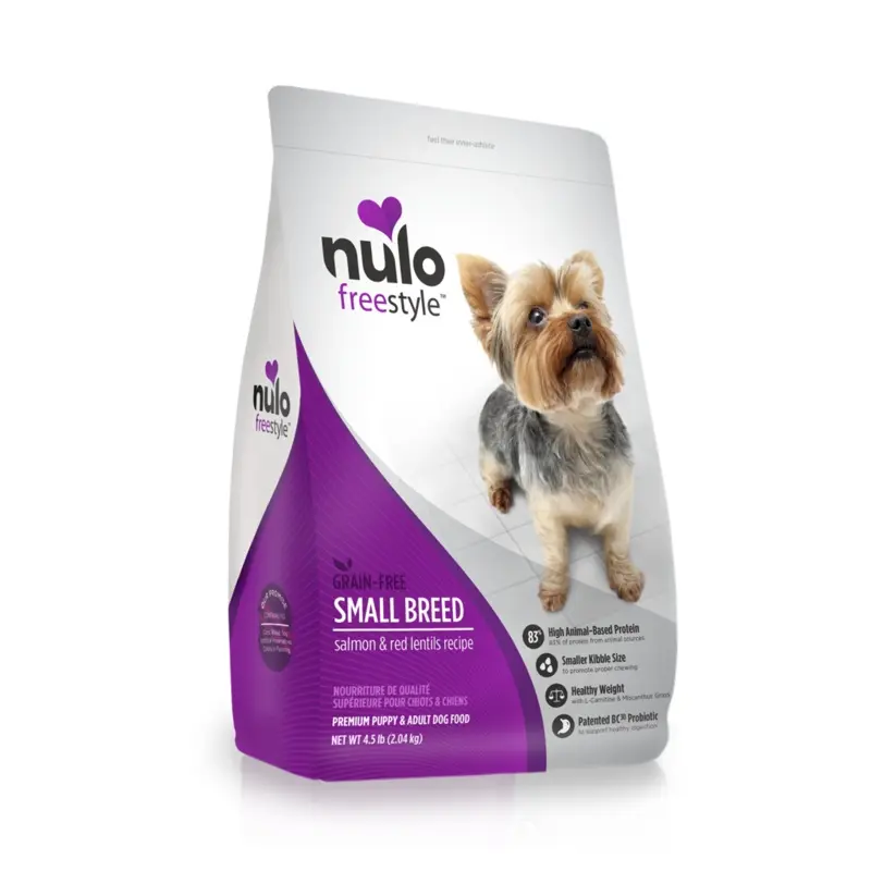Nulo Freestyle Small Breed GF Salmon & Red Lentil 4.5lb