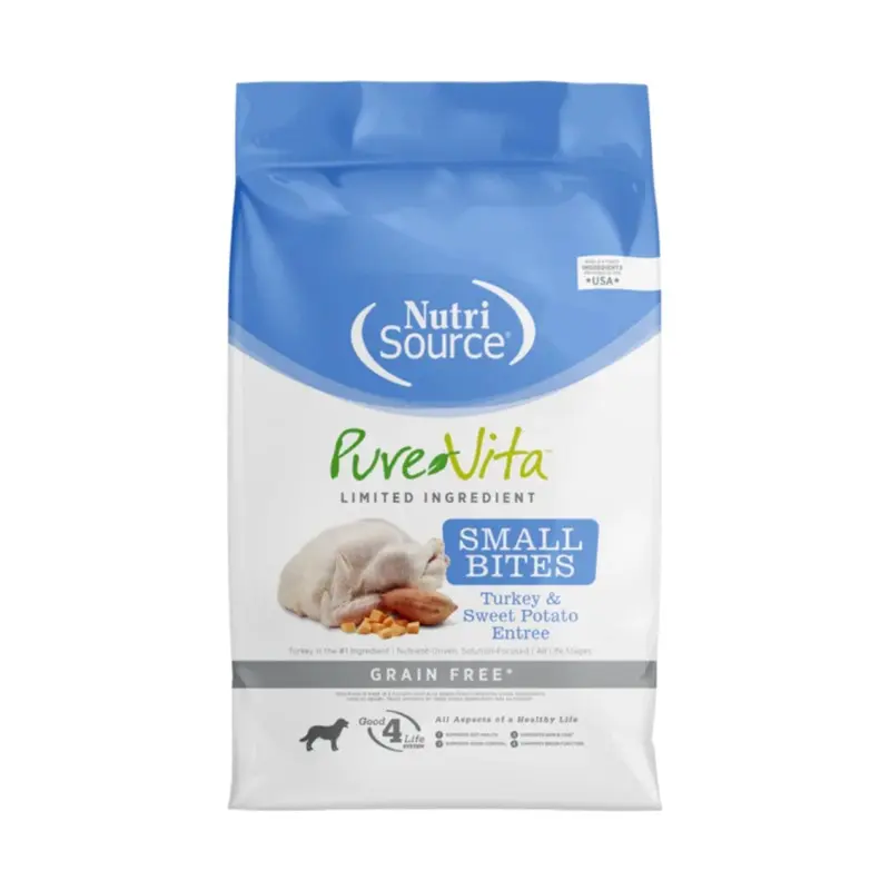 PureVita GF Turkey Sweet Potato Dog Small Bites