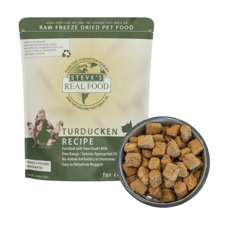 Steve's Freeze Dried Nuggets Turducken 20oz