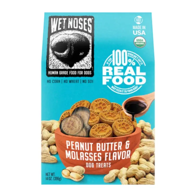 Wet Noses Peanut Butter and Molasses 14z