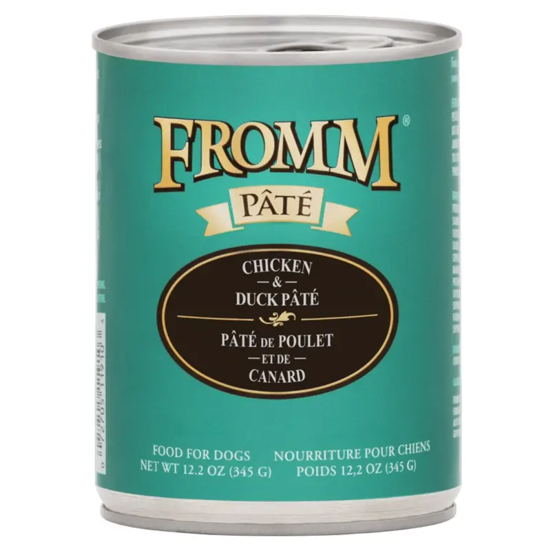 Fromm Gold K9 Cans Chicken Duck 12.2z