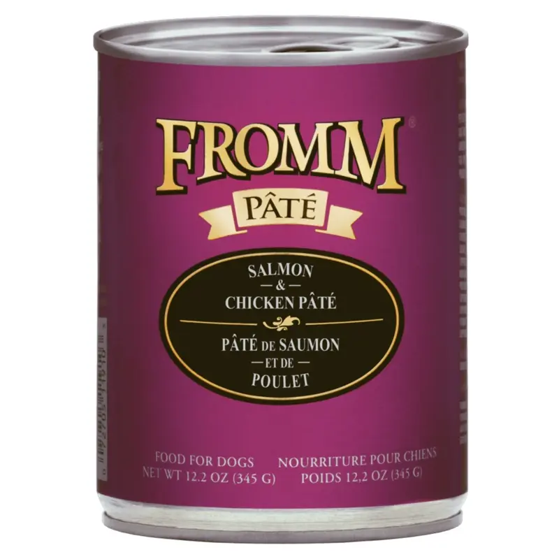 Fromm Gold K9 Cans Salmon/Chicken 12.2z