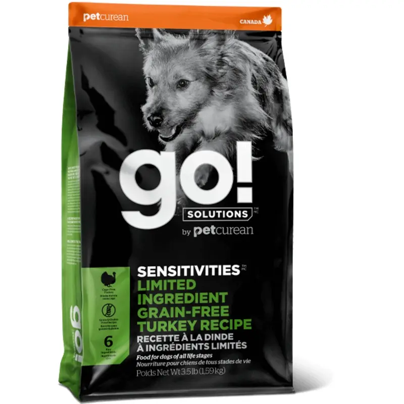 Go! Dog Sensitivities GF LID Turkey
