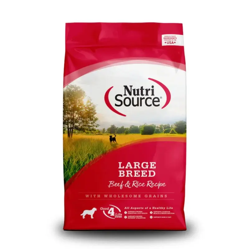 NutriSource LB Adult Beef Rice Dog